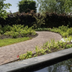 Waalformaat getrommeld 6 cm Verona Antica (bruin genuanceerd)