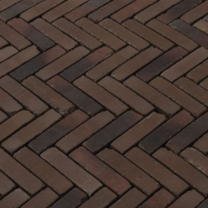 Waalformaat getrommeld 6 cm Vulcano Antica (rood-bruin-zwart)