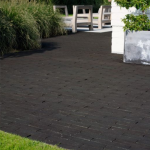 Waalformaat Natura getrommeld 8 cm Nero