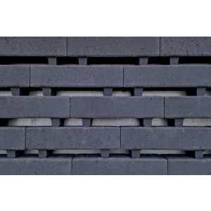 Waterpasserende Longstone Opritsteen 31,5x10,5x7 cm antraciet