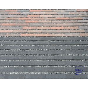 Waterpasserende Longstone Opritsteen 31,5x10,5x7 cm oud Emmen