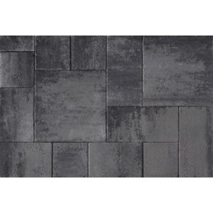 Straksteen Wildverband Grijs/Zwart 5 cm