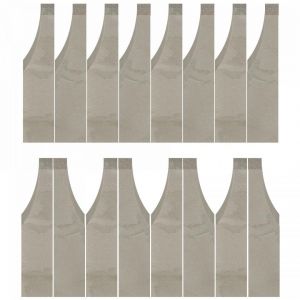 Linia Excellence Wave 15x15x60 cm Graniet grijs
