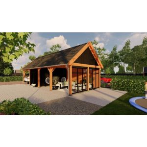Zadeldak Select Landelijk 1295x575x485 cm (bxdxh)