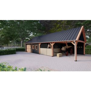 Zadeldak Select Landelijk 1865x680x495 cm (bxdxh)