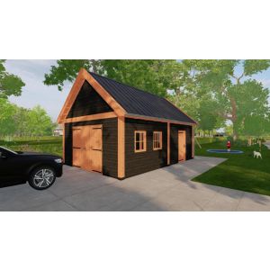 Zadeldak Select Landelijk 605x575x485 cm (bxdxh)