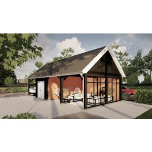 Zadeldak Select Modern 1145x575x485 cm (bxdxh)