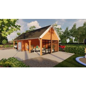 Zadeldak Select Modern 910x575x485 cm (bxdxh)