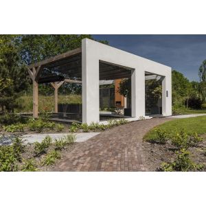 Waalformaat getrommeld 6 cm Verona Antica (bruin genuanceerd)