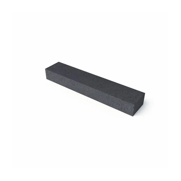 Schellevis Oud Hollandse Betonbiels Met Facet 100x20x12 cm Antraciet