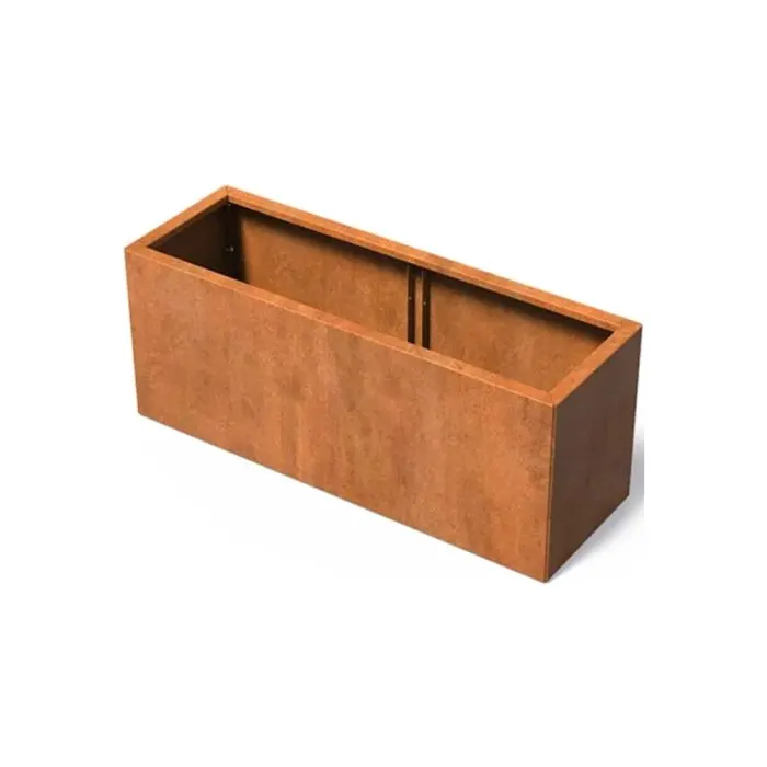 Cortenstaal Plantenbak Modulair 150x50x60 cm