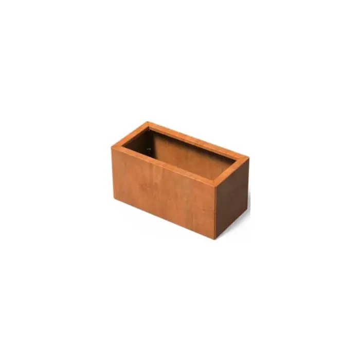 Cortenstaal Plantenbak Modulair 80x40x40 cm