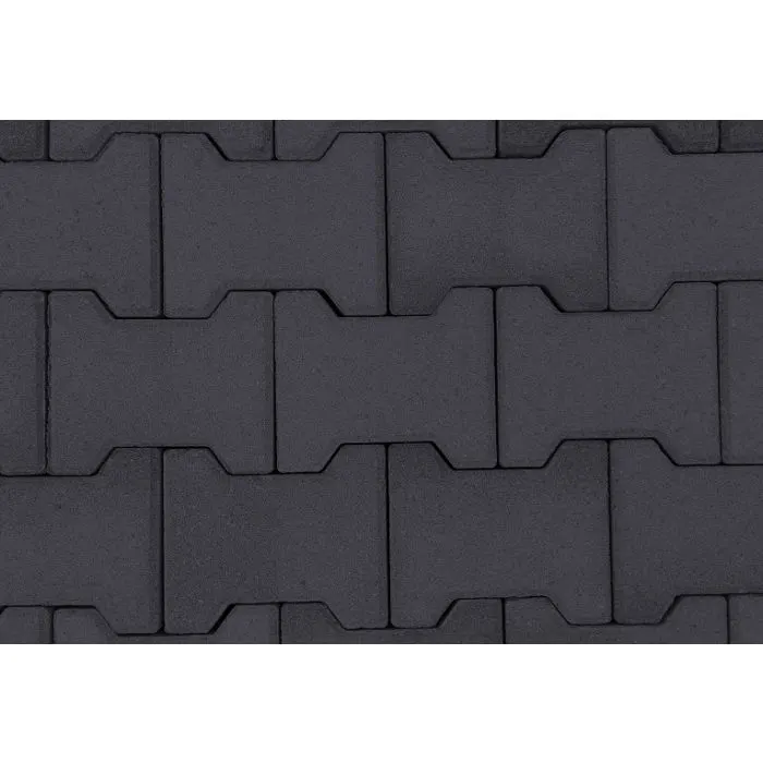 S-top H-verbandsteen 8 cm antraciet komo