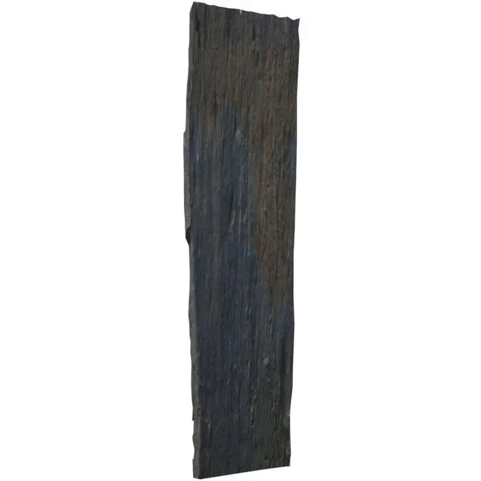 Natuursteen Decoplaat Leisteen 200 cm Premium Black Pillar productfoto