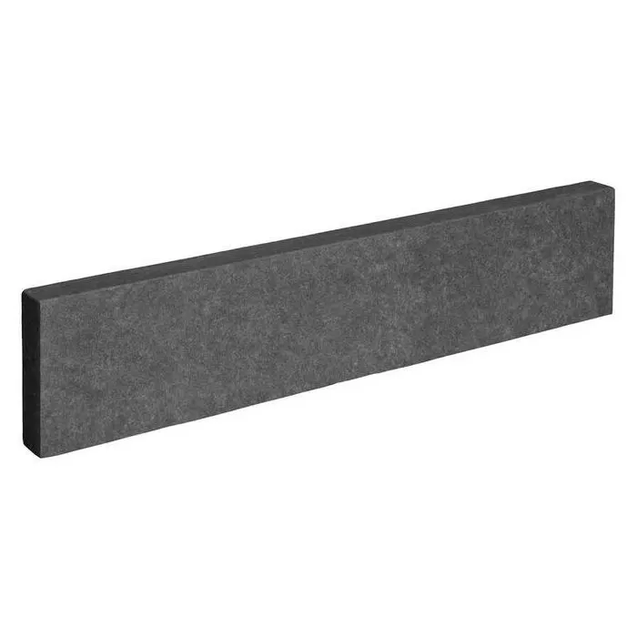 Natuursteen Opsluitband Basalt 100x20x6 cm Vietnam Black