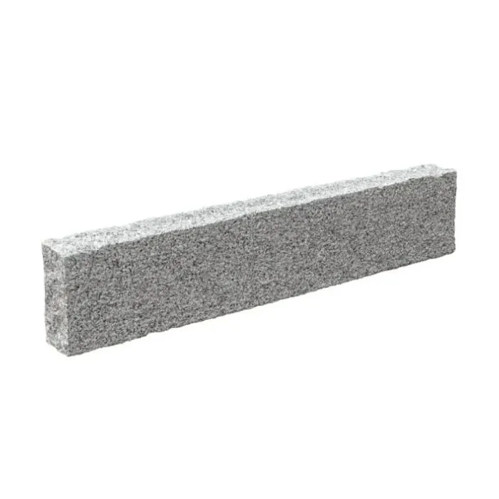 Natuursteen Opsluitband Graniet Premium Lichtgrijs 10x25x175 cm