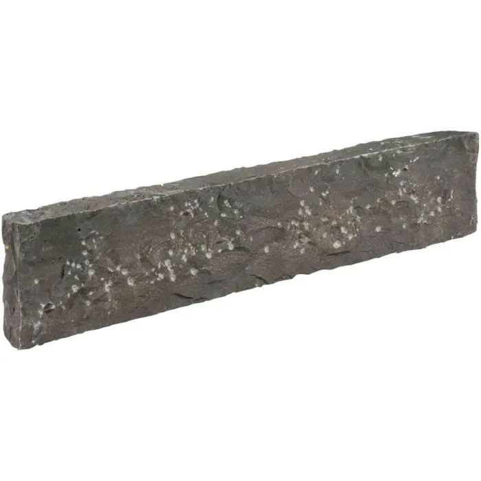 Natuursteen Opsluitband Handgekapt Basalt 100x20x6 cm Black