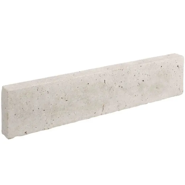 Natuursteen Opsluitband Travertin 100x20x6 cm Ivory Cream