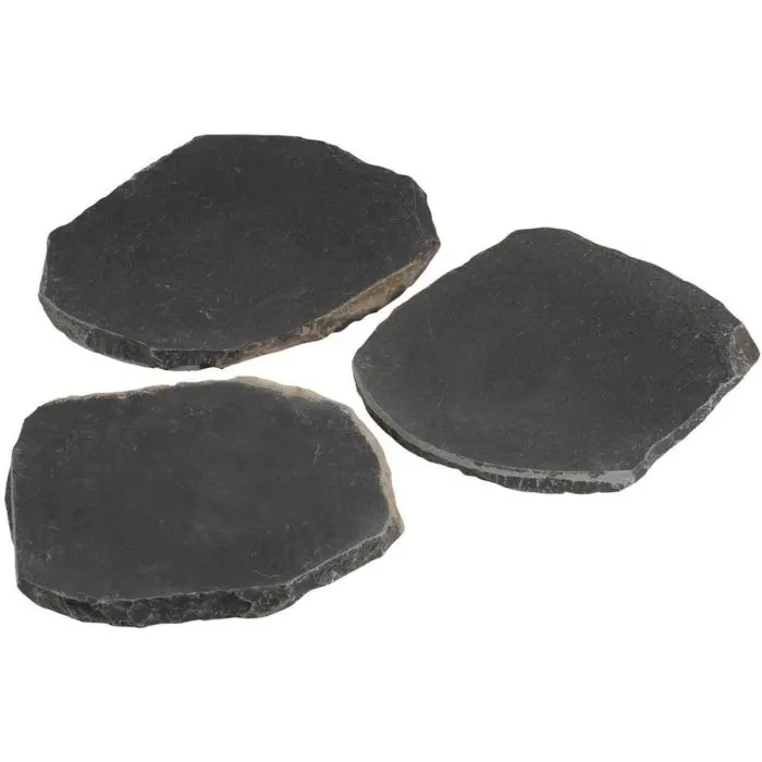 Natuursteen Staptegel Basic Ø 40 cm x 3 cm Basalt