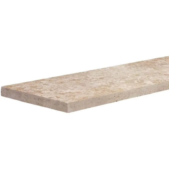 Natuursteen Vijverrand Travertin 100x30x3 cm Economix