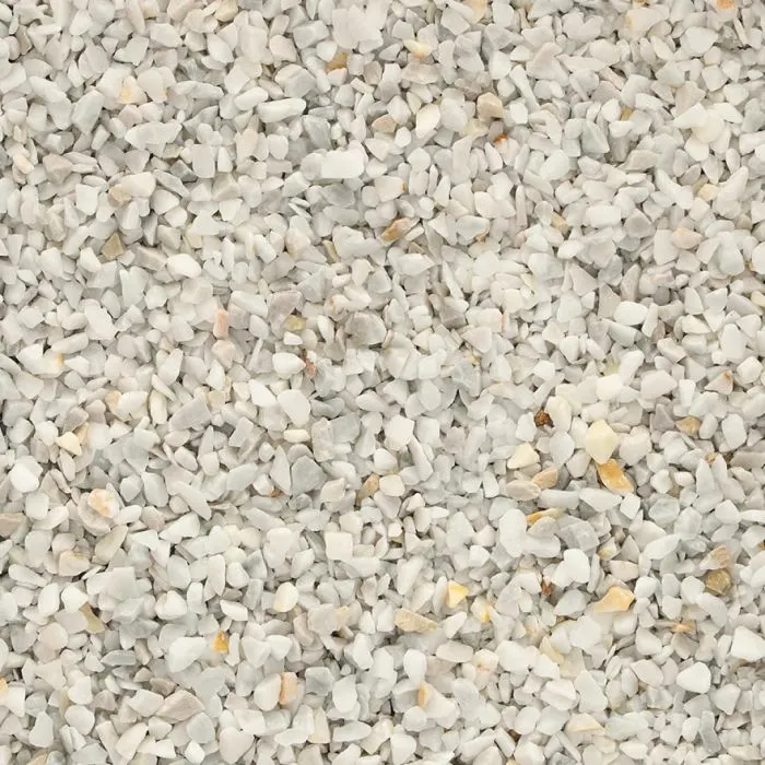 Carrara split 9-12 mm (zak 25 kg) kunt u gebruiken om een tuinpad of oprit  te creëren. 