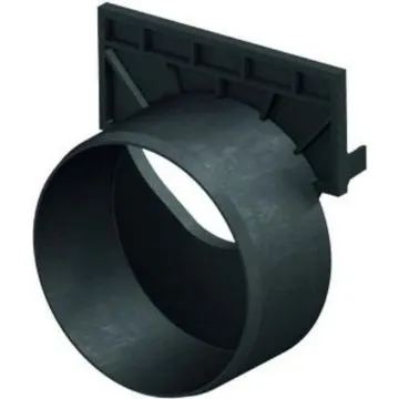 Aco Hexaline universele eindkap rond 110mm (Zij-uitloop)