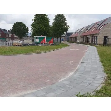 Tegel 30x30x4 cm Grijs met facet