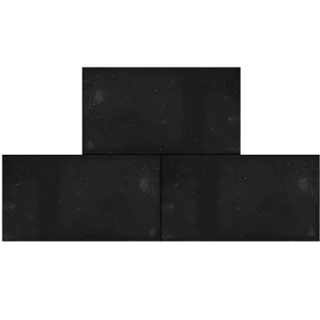 Betontegel 15x30x4,5 cm Zwart