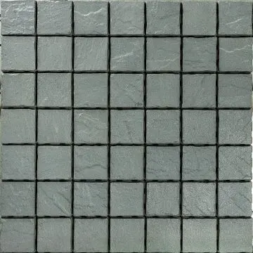 Plazza 15x15x6 cm Belgian Blue betonbestrating met een gladde oppervlaktestructuur en diepe blauwgrijze kleur.
