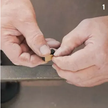 Afstandhouder muur 6 mm zelfklevend voor keramische tegels