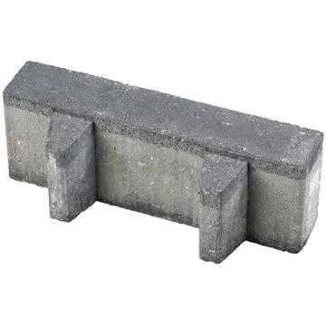 Aqua Brick 40% open 10x30x8 cm Zwart