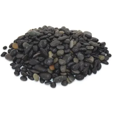 Luxe Beach Pebbles Pearl Grey 8-16 mm in een BigBag van 1000 kg, natuurlijk afgerond grijs siergrind.