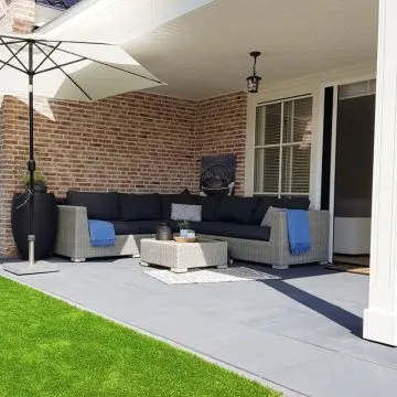 Terrastegel+ 60x60x4 cm Dark Grey