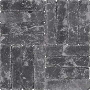 Abbeystones Waalformaat 20x5x7 cm Bobbio (Nero)