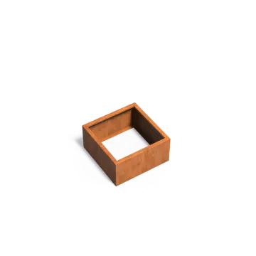 Adezz CARREZ Cortenstalen Plantenbak 80x80x40 cm zonder bodem