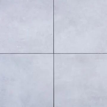 CeraQuattro Bari 60x60x4 cm silver keramische tuintegel met lichte betonlook en moderne uitstraling
