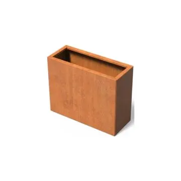 Cortenstaal Plantenbak Modulair 100x40x80 cm