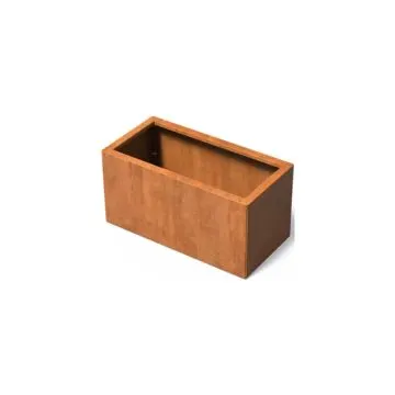 Cortenstaal Plantenbak Modulair 100x50x50 cm