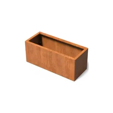 Cortenstaal Plantenbak Modulair 120x50x50 cm