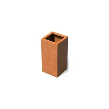 Cortenstaal Plantenbak Modulair 40x40x80 cm