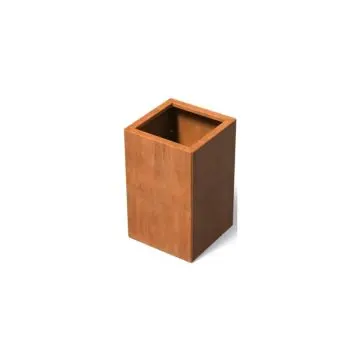 Cortenstaal Plantenbak Modulair 50x50x80 cm