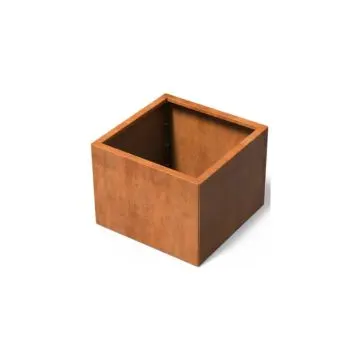 Cortenstaal Plantenbak Modulair 80x80x60 cm
