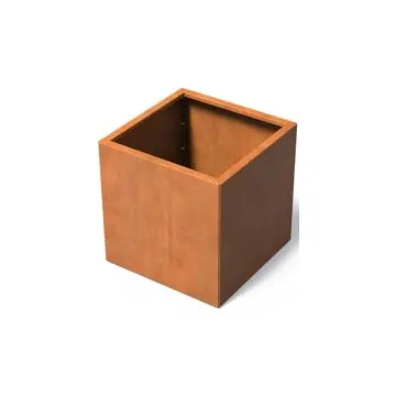 Cortenstaal Plantenbak Modulair 80x80x80 cm