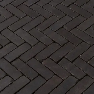 Dikformaat getrommeld 6 cm Carbona Antica (zwart)