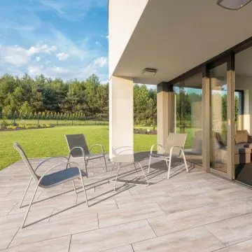 Keramische Tegel GeoCeramica® 120x30x4 cm Timber Tortera