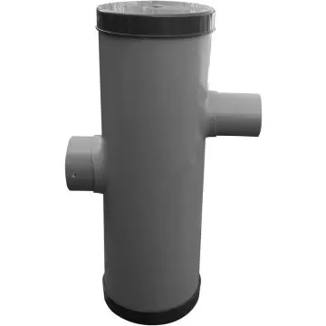 Hydroblob ZVP-PD 615H Zandvangput met loofscheider Ø 20cm, in- en uitlaat  Ø 100mm