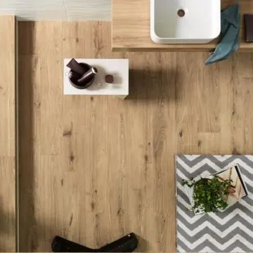 Keramische Tegel GeoCeramica® 120x30x4 cm Schots Eiken
