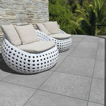Keramische Tegel GeoCeramica® topplaat 60x60x1 cm BB Stone Dark Grey