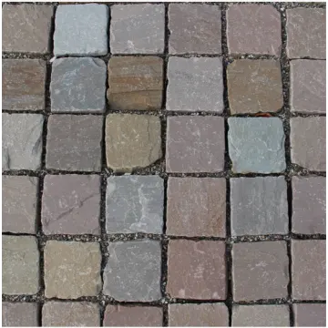 Natuursteen Keien 14x14x5/7 cm gres Tavel