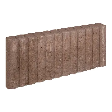 Mini Rondo Palissadeband 6x25x50 cm Bruin productafbeelding